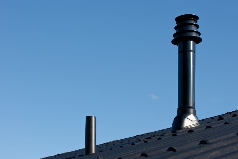 Chimney with Damper Open
