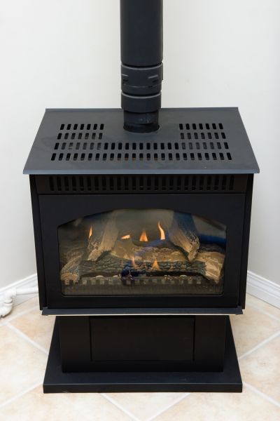 Gas Fireplace Connection